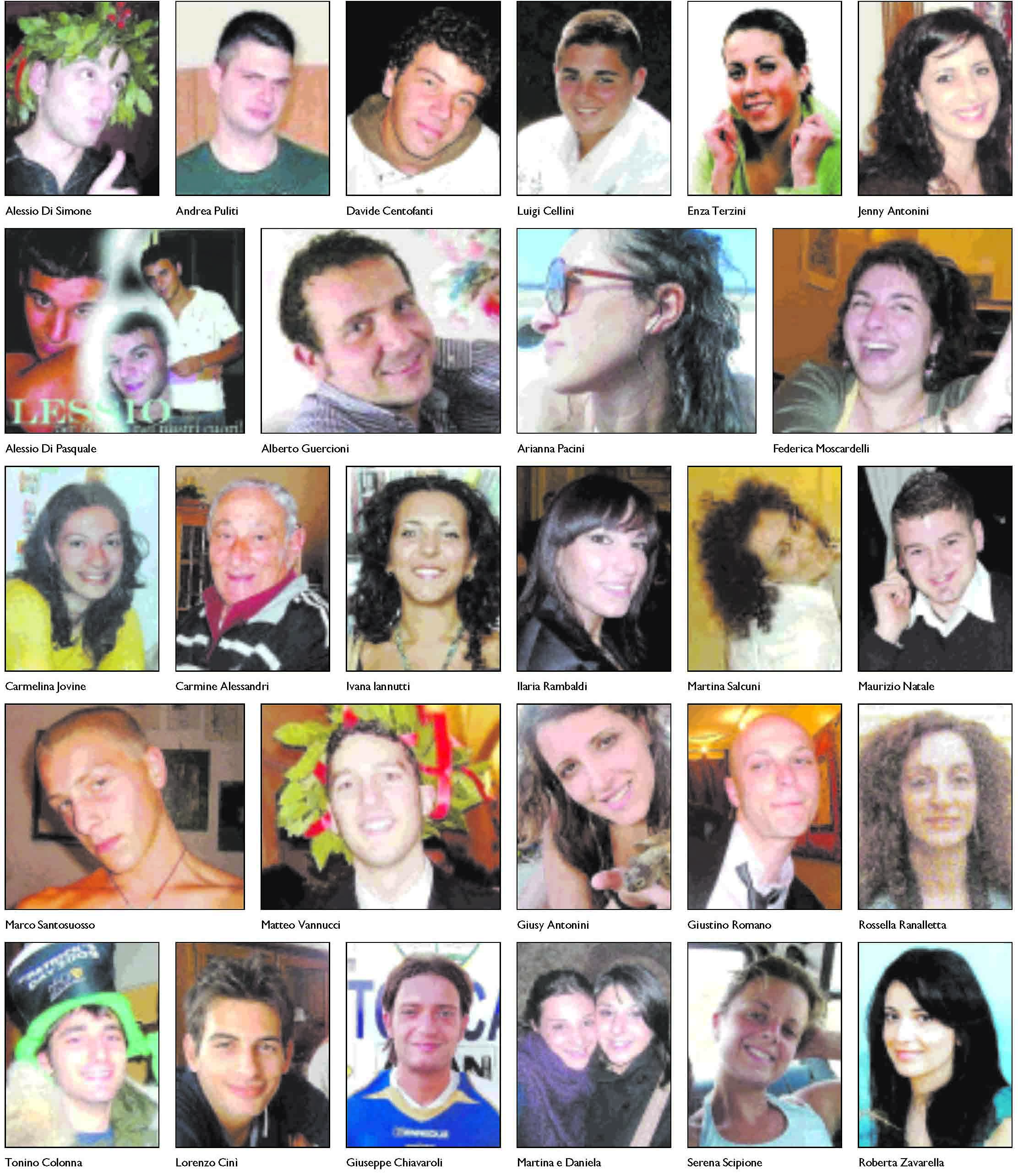 Studenti vittime del 6 aprile